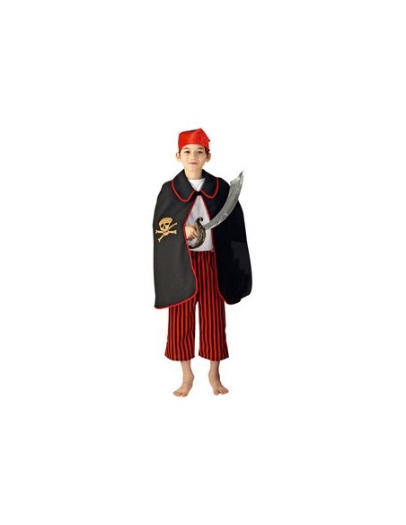 Déguisement enfant cape pirate LE PANACHE BLANC