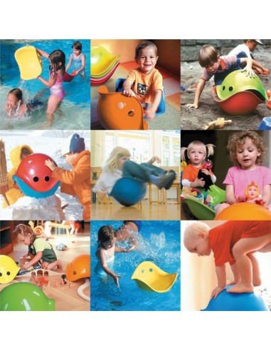 Bilibo rouge - jeu d'équilibre et jeu libre -...