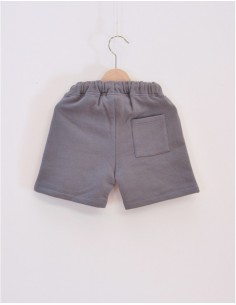 Short molleton coton bio - La Queue Du Chat 2