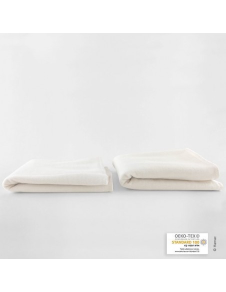 2 Absorbants lavables en coton bio - couche lavable HAMAC