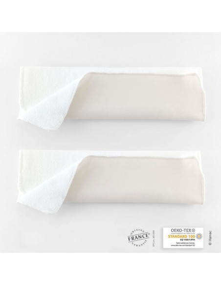 2 Absorbants lavable en Microfibre - couche lavable HAMAC