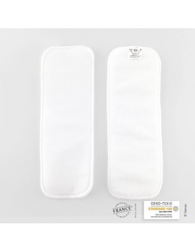 Duo de boosters 2 épaisseurs en Coton Bio - couche lavable HAMAC