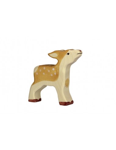 Faon - animaux de la forêt - figurine en bois HOLZTIGER