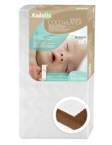 Matelas bébé coco Latex - KADOLIS