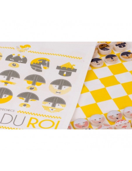 La Cour Du Roi - jeu d'echecs by Roman Krajewski - LES JOUETS LIBRES 6+