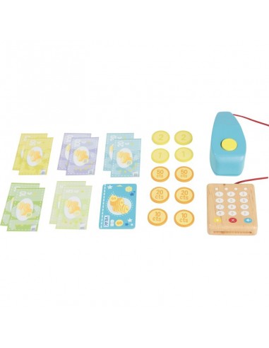 Caisse enregistreuse en bois Jour de Marché -...