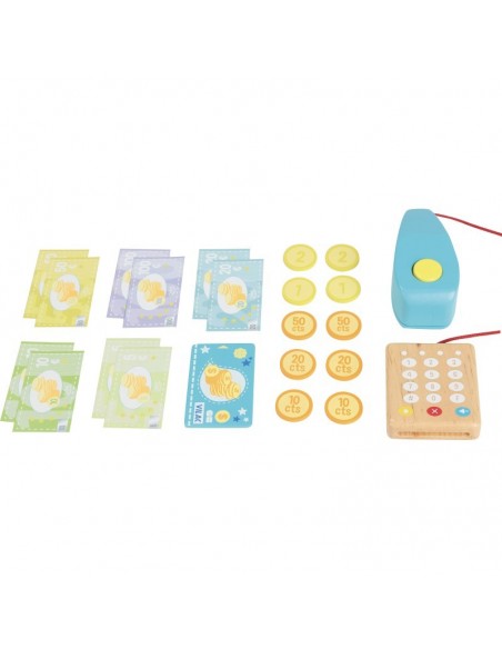 Caisse enregistreuse en bois Jour de Marché - VILAC 3+