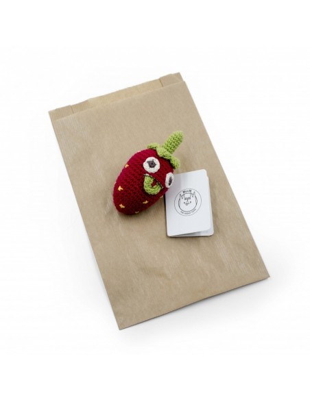 Hochet Nelly la fraise - MYUM 0+