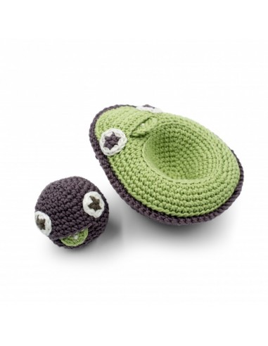 Hochet Maman Avocat et son bébé noyau - MYUM 0+