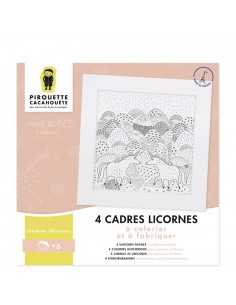 Kit créatif Mes Tableaux à colorier - PIROUETTE... 2