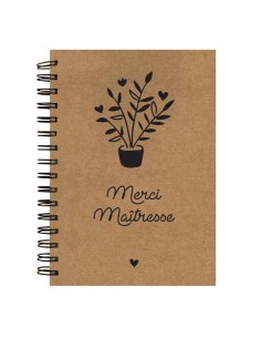 Carnet Merci maîtresse - LES GRIOTTES