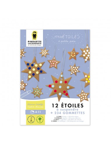 Kit créatif Mes étoiles - PIROUETTE CACAHOUETE 4+