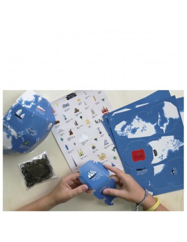 Kit créatif Mon GLOBE Terrestre - PIROUETTE...