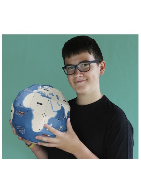 Kit créatif Mon GLOBE Terrestre - PIROUETTE CACAHOUETE 7+