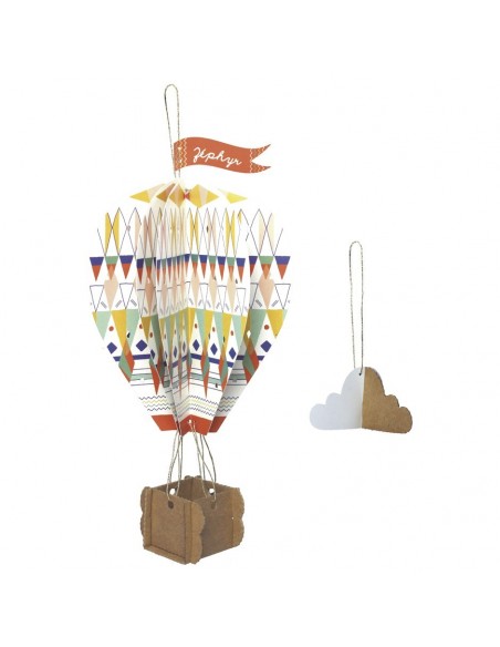 Kit créatif Mes Montgolfières de Rêve - PIROUETTE CACAHOUETE 7+