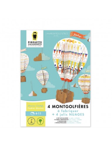 Kit créatif Mes Montgolfières de Rêve -...