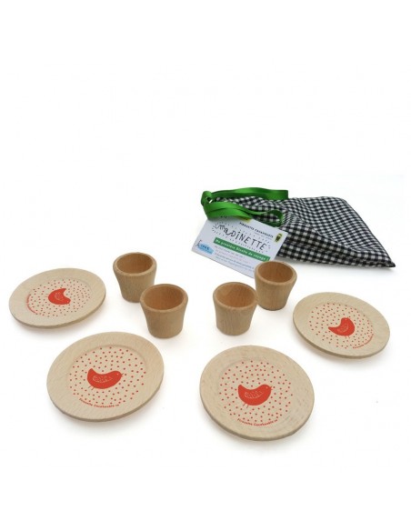 Ma dinette en bois PIROUETTE CACAHOUETE