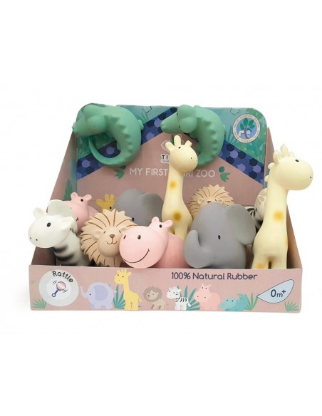 Mon premier animal du zoo en caoutchouc naturel - TIKIRI 0+