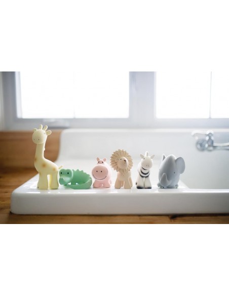 Mon premier animal du zoo en caoutchouc naturel - TIKIRI 0+