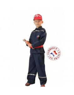 Déguisement enfant pompier LE PANACHE BLANC 2