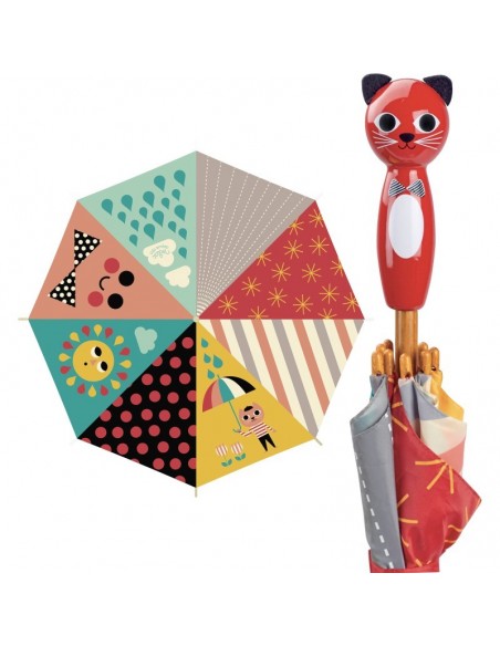 Parapluie Chat par par Ingela P. Arrhenius VILAC 3+