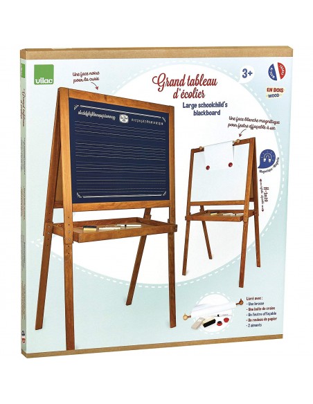 Grand tableau d'écolier vintage - VILAC 3+