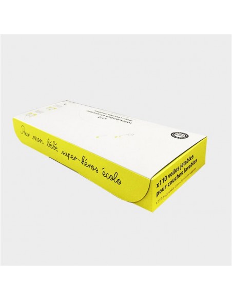 110 Papiers ou Voiles de protection jetables en cellulose couches lavables HAMAC