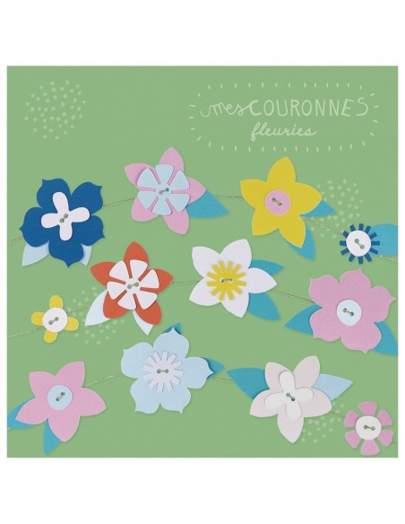 Kit créatif mes Couronnes de Fleurs à créer - PIROUETTE CACAHOUETE 5+