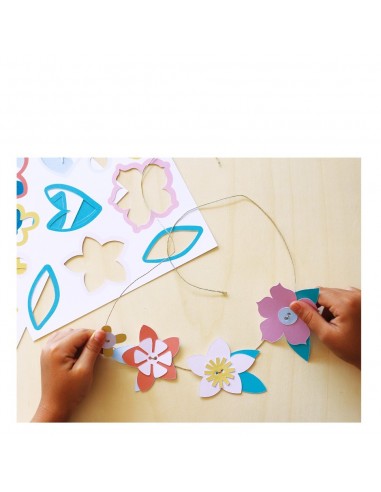 Kit créatif mes Couronnes de Fleurs à créer -...