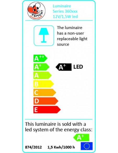 Lampe champignon moyen Cuivre - EGMONT TOYS