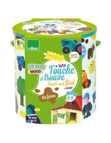 Touche & Trouve la ferme VILAC 2+