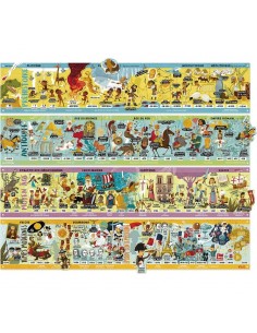 Grande frise historique magnétique - VILAC 6+