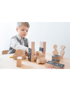 Figurines Poupées bois Paulette et Sacha - PAULETTE & SACHA 2