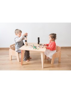 Cubes ardoise x12 en bois - PAULETTE & SACHA 2