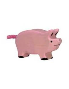 Porcelet - animaux de la ferme - figurine en bois HOLZTIGER
