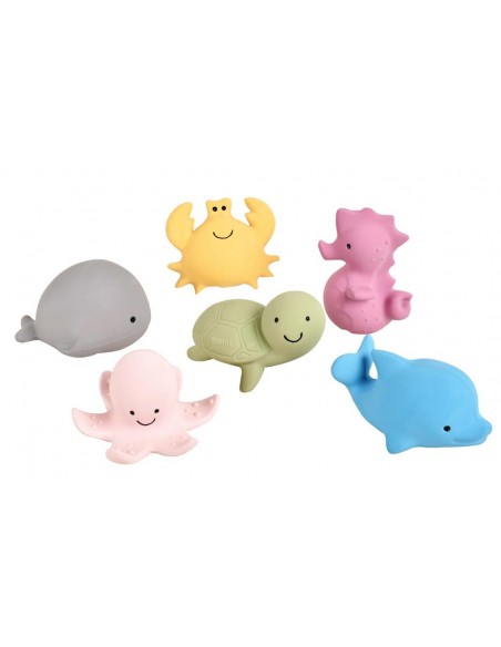 Mon premier animal marin en caoutchouc naturel - TIKIRI 0+