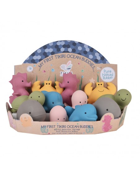 Mon premier animal marin en caoutchouc naturel - TIKIRI 0+