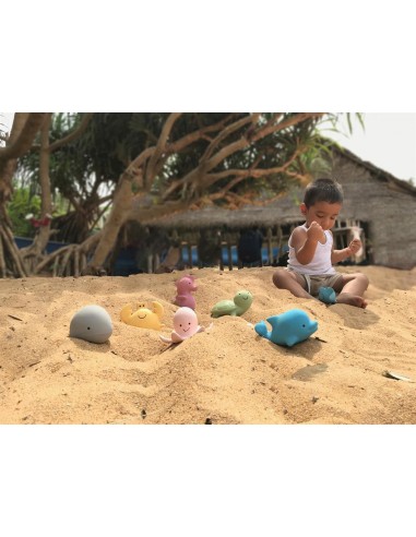 Mon premier animal marin en caoutchouc naturel...