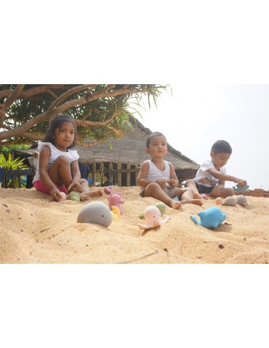 Mon premier animal marin en caoutchouc naturel...