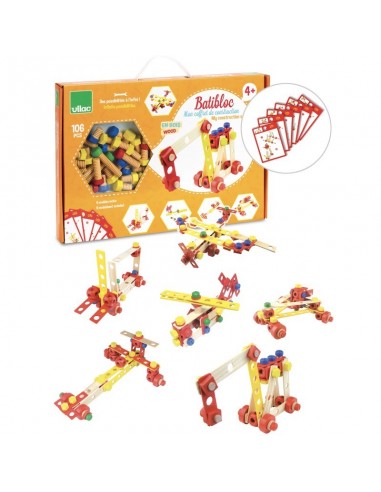 Coffret de construction Batibloc - VILAC 4+