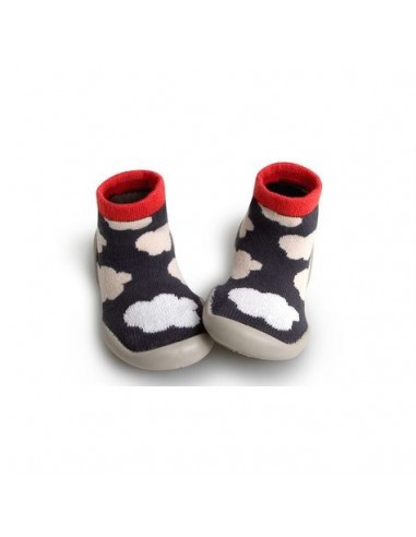 Chaussons Chaussettes enfant - Cloud phospho - COLLEGIEN