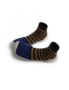 Chaussons chaussettes enfant - Purple cachemire et laine... 2