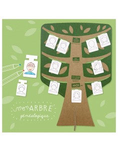 Kit créatif mon Arbre Généalogique - PIROUETTE CACAHOUETE 4+ 2