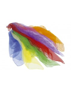 Foulards en tissu légers pour jongler, imiter, danser...