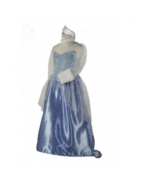 Déguisement Marquise Luxe Bleu enfant LE PANACHE BLANC