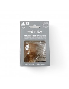 Lot de 2 tétines en caoutchouc naturel HEVEA Planet 2