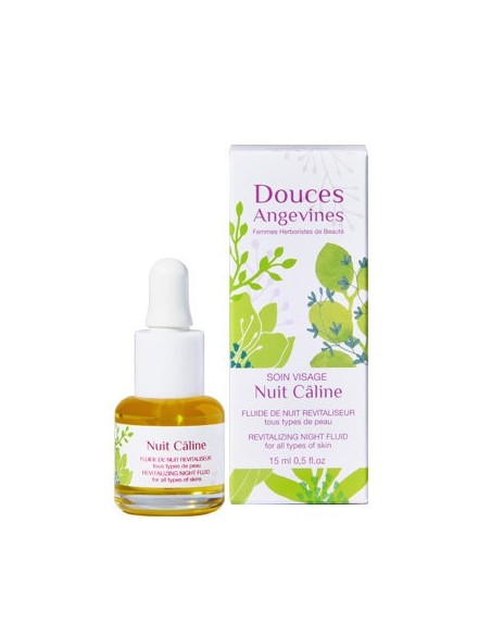 Nuit Câline fluide de nuit revitaliseur 15ml - DOUCES ANGEVINES