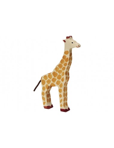 Girafe - animaux de la jungle - figurine en bois HOLZTIGER