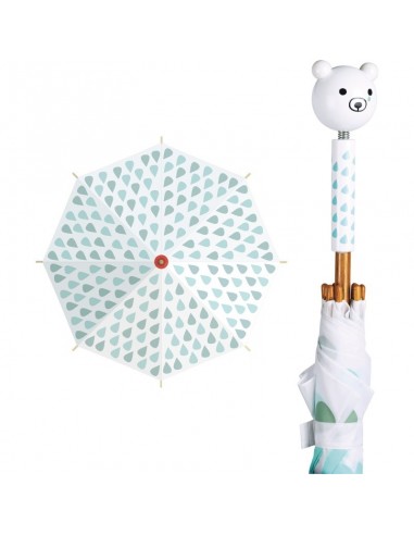 Parapluie manche bois Sora Bear SHINZI KATOH VILAC