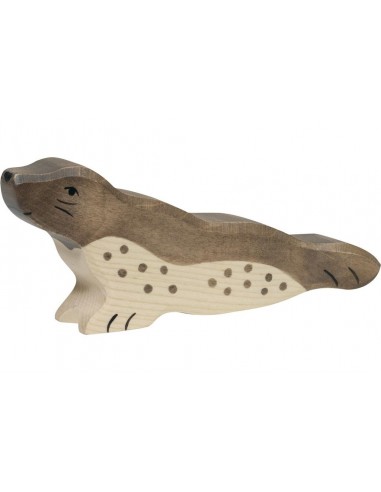 Phoque - animaux de la mer - figurine en bois HOLZTIGER